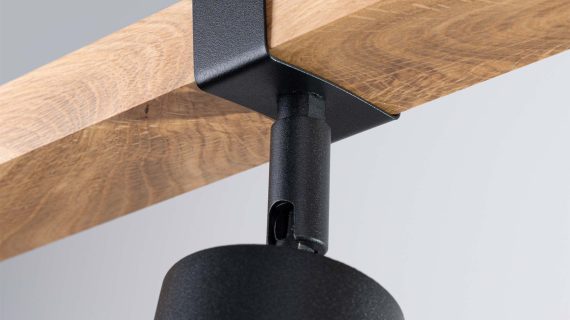 miniaturka Plafon FALKO 3 czarny minimalistyczny