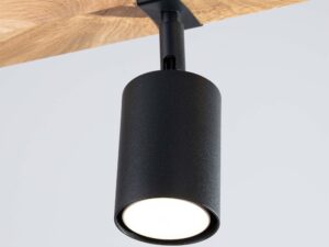 miniaturka Plafon FALKO 3 czarny minimalistyczny