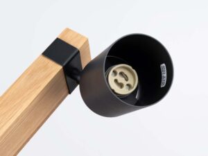 miniaturka Plafon FALKO 3 czarny minimalistyczny