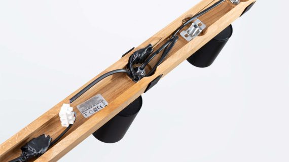 miniaturka Plafon FALKO 4 czarny designerski LED