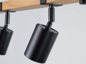 miniaturka Plafon FALKO 4 czarny designerski LED