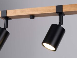 miniaturka Plafon FALKO 4 czarny designerski LED