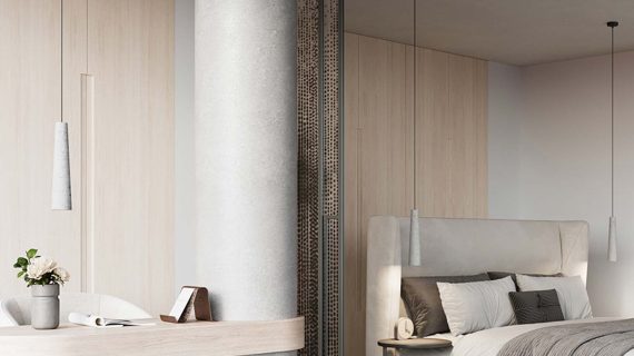 miniaturka Lampa wisząca betonowa MONOLIT nowoczesna