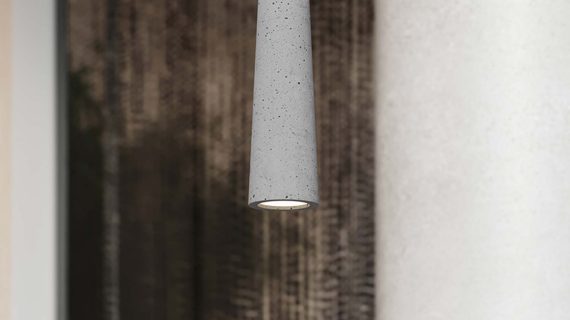 miniaturka Lampa wisząca betonowa MONOLIT nowoczesna