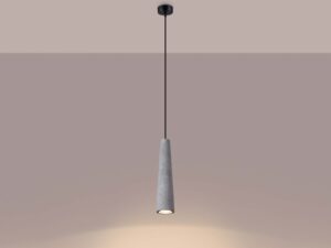 miniaturka Lampa wisząca betonowa MONOLIT nowoczesna