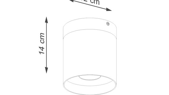 miniaturka Plafon RIFT biały LED sufitowy