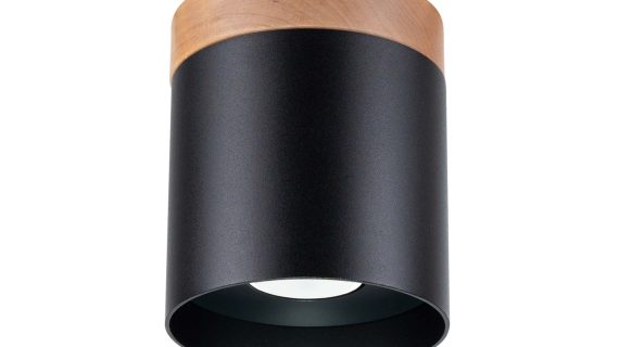 Plafon RIFT czarny nowoczesny sufitowy