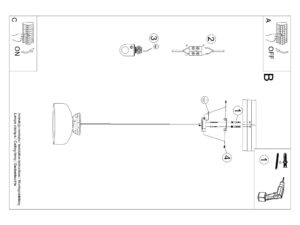 miniaturka Lampa wisząca MARLA biała elegancka