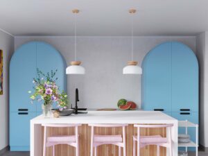 miniaturka Lampa wisząca MARLA biała elegancka