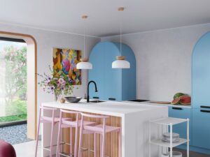 miniaturka Lampa wisząca MARLA biała elegancka