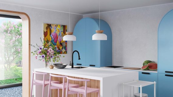 miniaturka Lampa wisząca MARLA biała elegancka