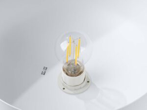 miniaturka Lampa wisząca MARLA biała elegancka