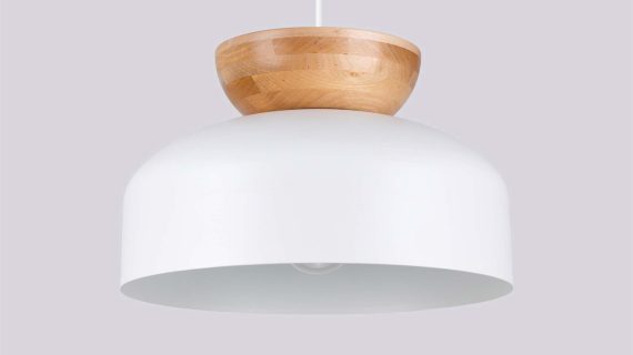 miniaturka Lampa wisząca MARLA biała elegancka