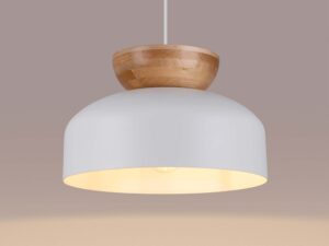 miniaturka Lampa wisząca MARLA biała elegancka