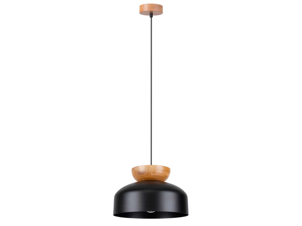 Lampa wisząca MARLA czarna loftowa