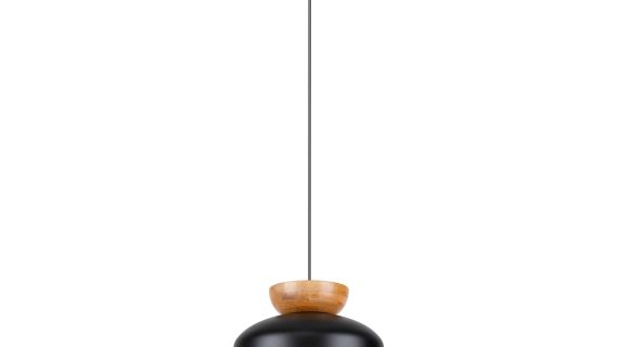 Lampa wisząca MARLA czarna loftowa