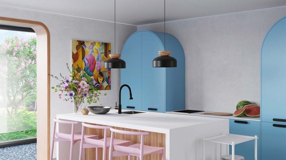 miniaturka Lampa wisząca MARLA czarna loftowa