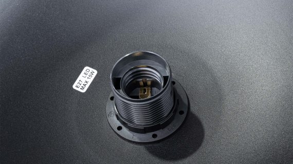 miniaturka Lampa wisząca MARLA czarna loftowa