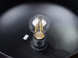 miniaturka Lampa wisząca MARLA czarna loftowa