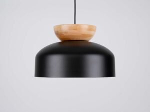 miniaturka Lampa wisząca MARLA czarna loftowa