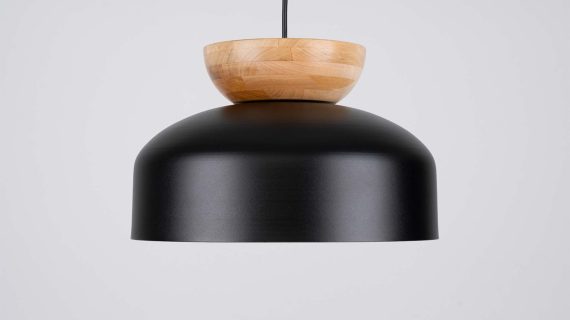 miniaturka Lampa wisząca MARLA czarna loftowa