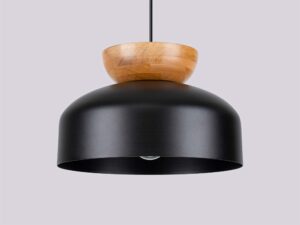 miniaturka Lampa wisząca MARLA czarna loftowa