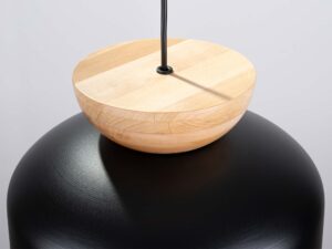 miniaturka Lampa wisząca MARLA czarna loftowa