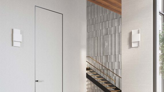 miniaturka Kinkiet DORIN biały minimalistyczny