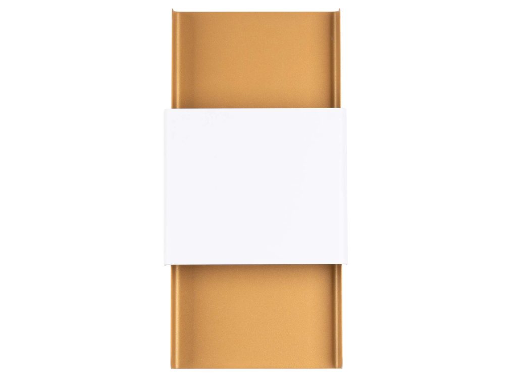 Kinkiet DORIN złoty/biały elegancki glamour