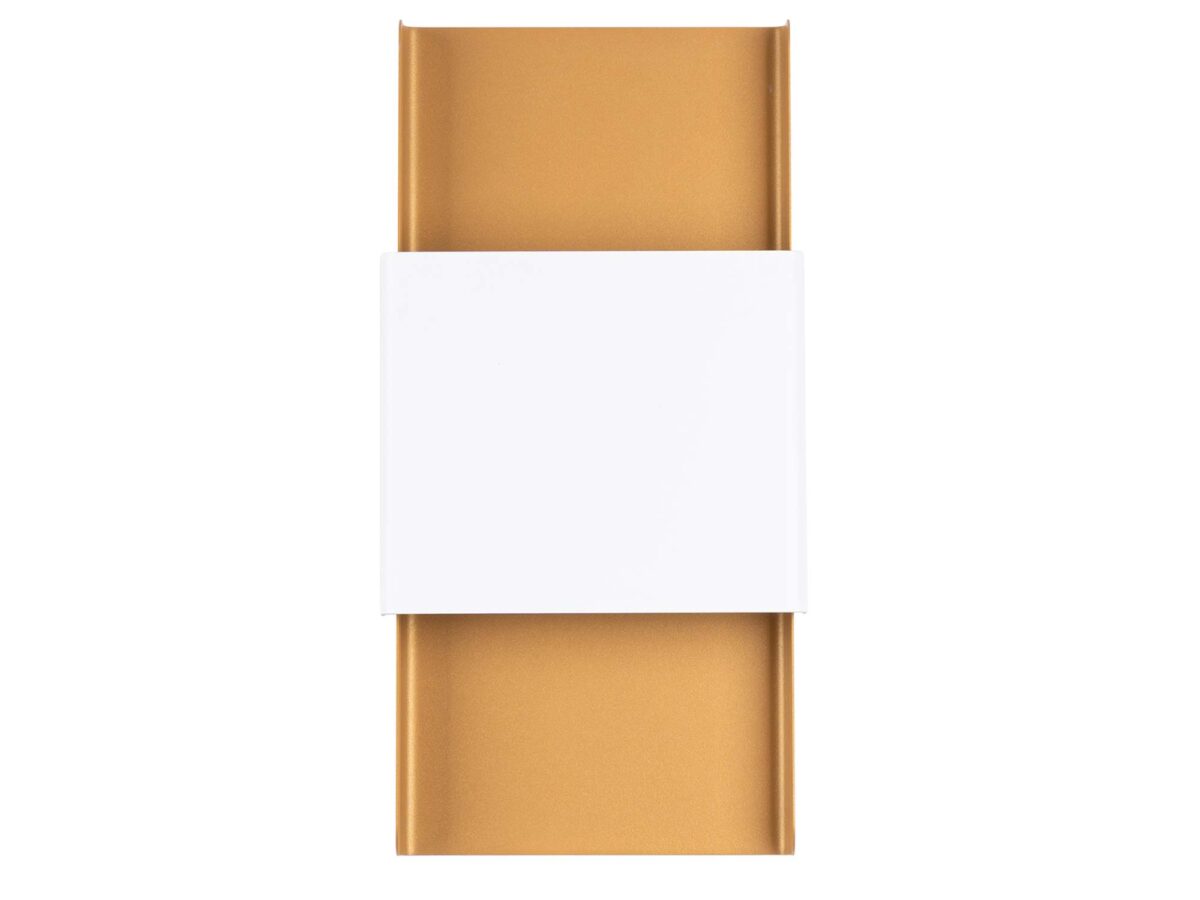 Kinkiet DORIN złoty/biały elegancki glamour