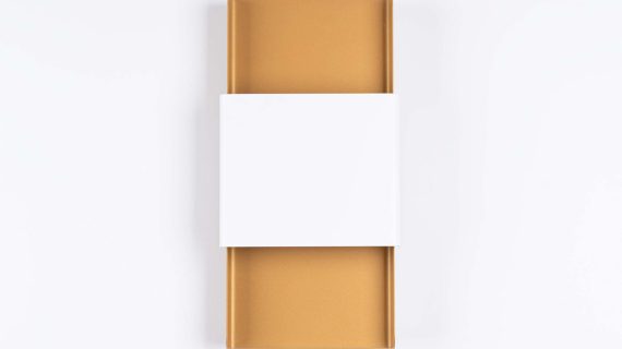 miniaturka Kinkiet DORIN złoty/biały elegancki glamour