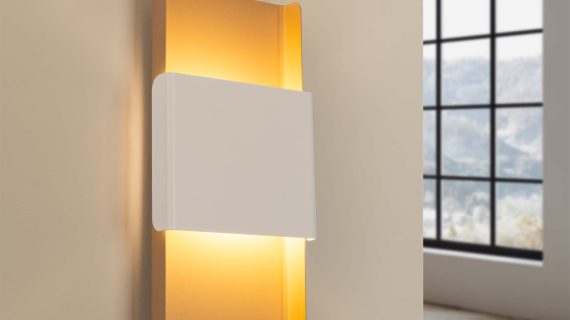 miniaturka Kinkiet DORIN złoty/biały elegancki glamour