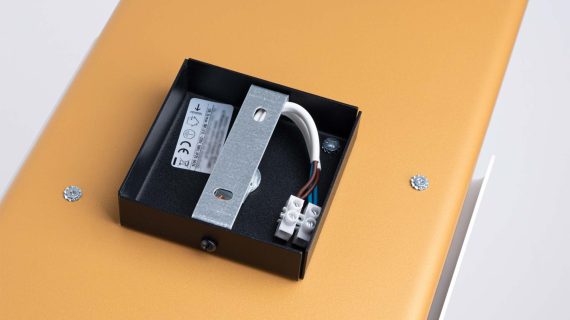 miniaturka Kinkiet DORIN złoty/biały elegancki glamour