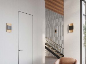 miniaturka Kinkiet DORIN złoty/czarny nowoczesny glamour