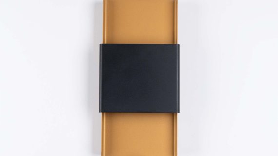 miniaturka Kinkiet DORIN złoty/czarny nowoczesny glamour