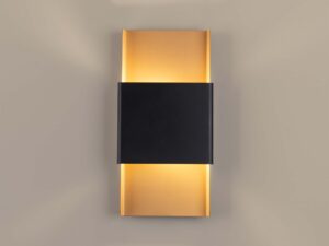 miniaturka Kinkiet DORIN złoty/czarny nowoczesny glamour