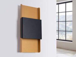 miniaturka Kinkiet DORIN złoty/czarny nowoczesny glamour