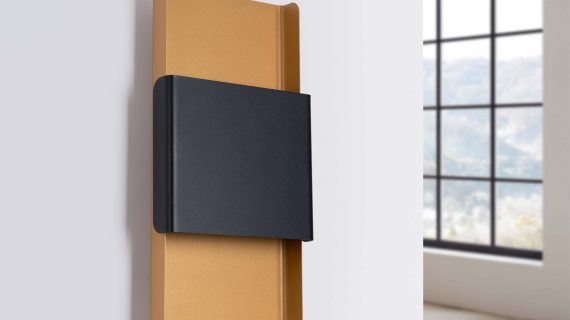 miniaturka Kinkiet DORIN złoty/czarny nowoczesny glamour