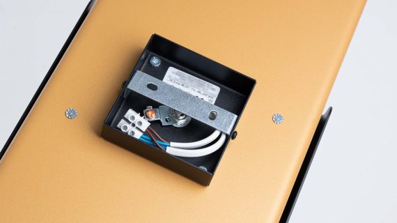 miniaturka Kinkiet DORIN złoty/czarny nowoczesny glamour