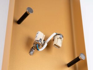 miniaturka Kinkiet DORIN złoty/czarny nowoczesny glamour