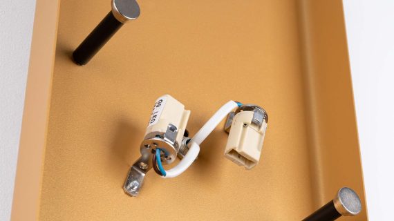 miniaturka Kinkiet DORIN złoty/czarny nowoczesny glamour