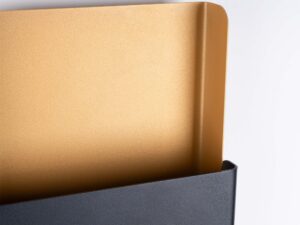 miniaturka Kinkiet DORIN złoty/czarny nowoczesny glamour