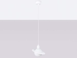 miniaturka Lampa wisząca HYPRA 1 biały nowoczesna