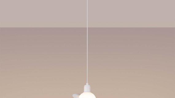 miniaturka Lampa wisząca HYPRA 1 biały nowoczesna