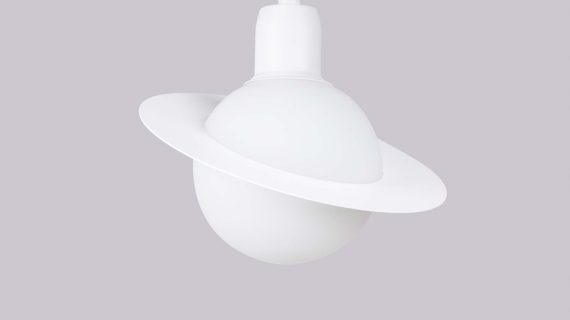 miniaturka Lampa wisząca HYPRA 1 biały nowoczesna