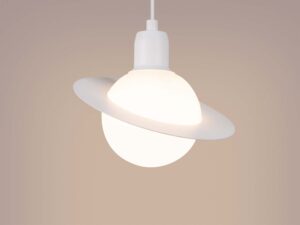 miniaturka Lampa wisząca HYPRA 1 biały nowoczesna