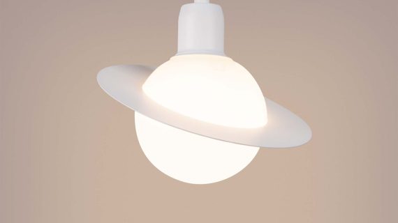 miniaturka Lampa wisząca HYPRA 1 biały nowoczesna