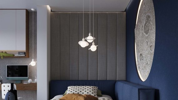 miniaturka Lampa wisząca HYPRA 3P biały elegancka