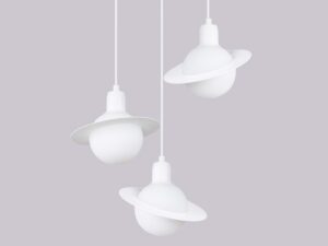 miniaturka Lampa wisząca HYPRA 3P biały elegancka