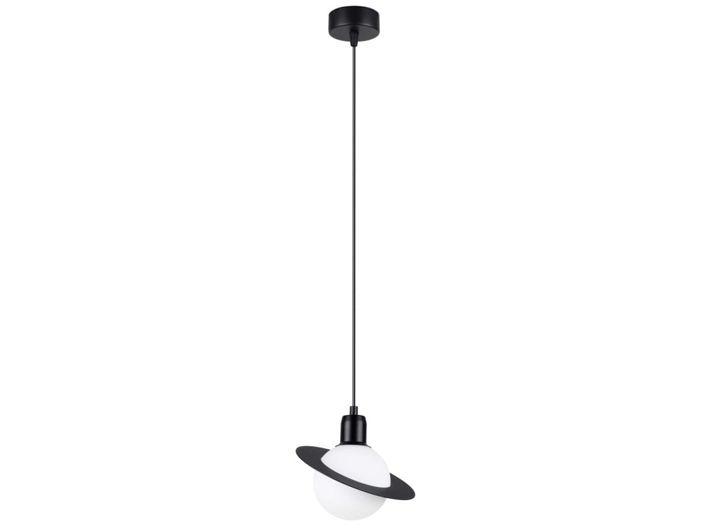 Lampa wisząca HYPRA 1 czarny loftowa